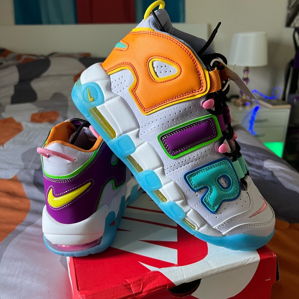 Nike jordan Air 96 limited edition size 10 . White , orange , blue , purple. - Picture 10 of 12